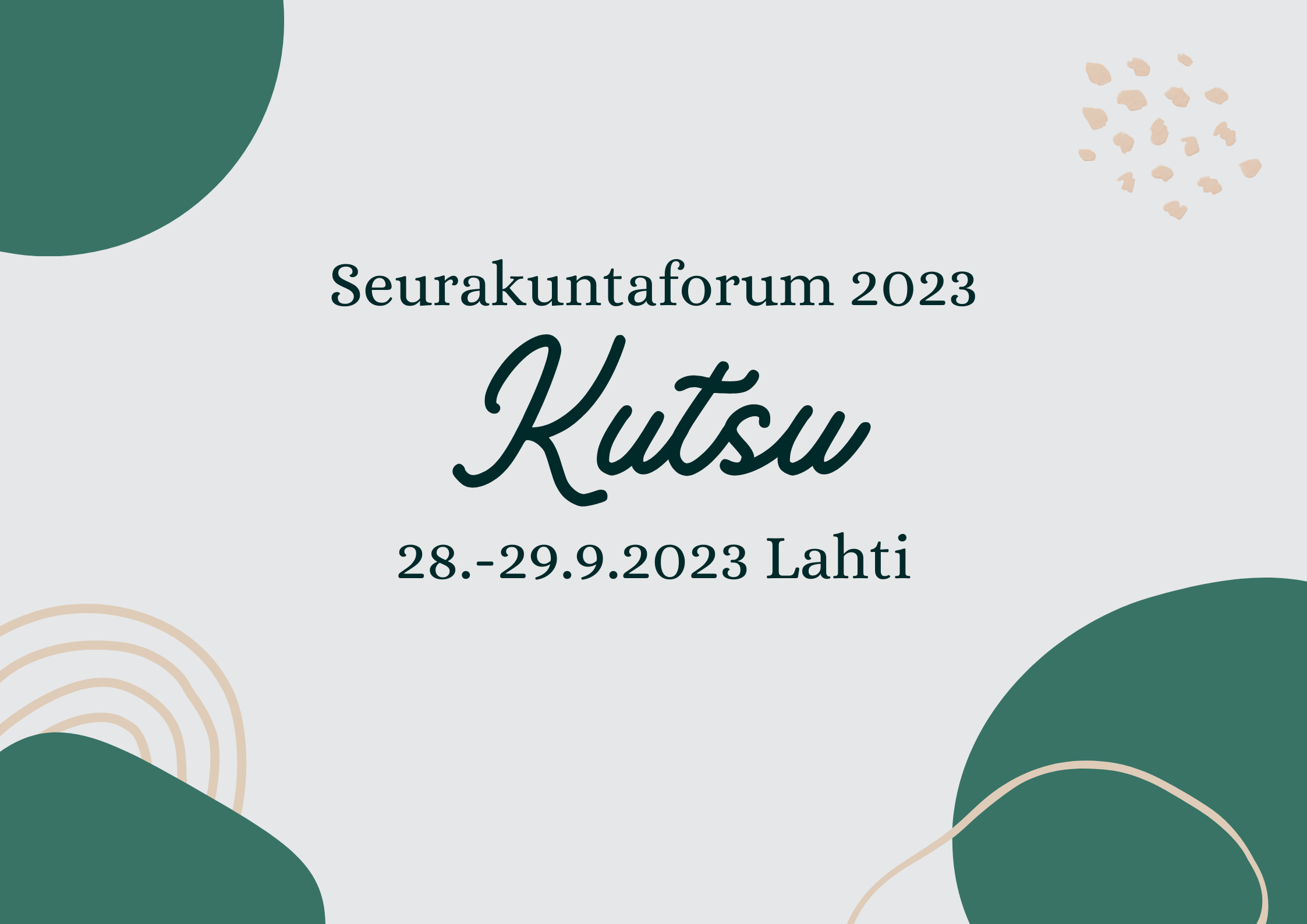 Seurakuntaforum 2023